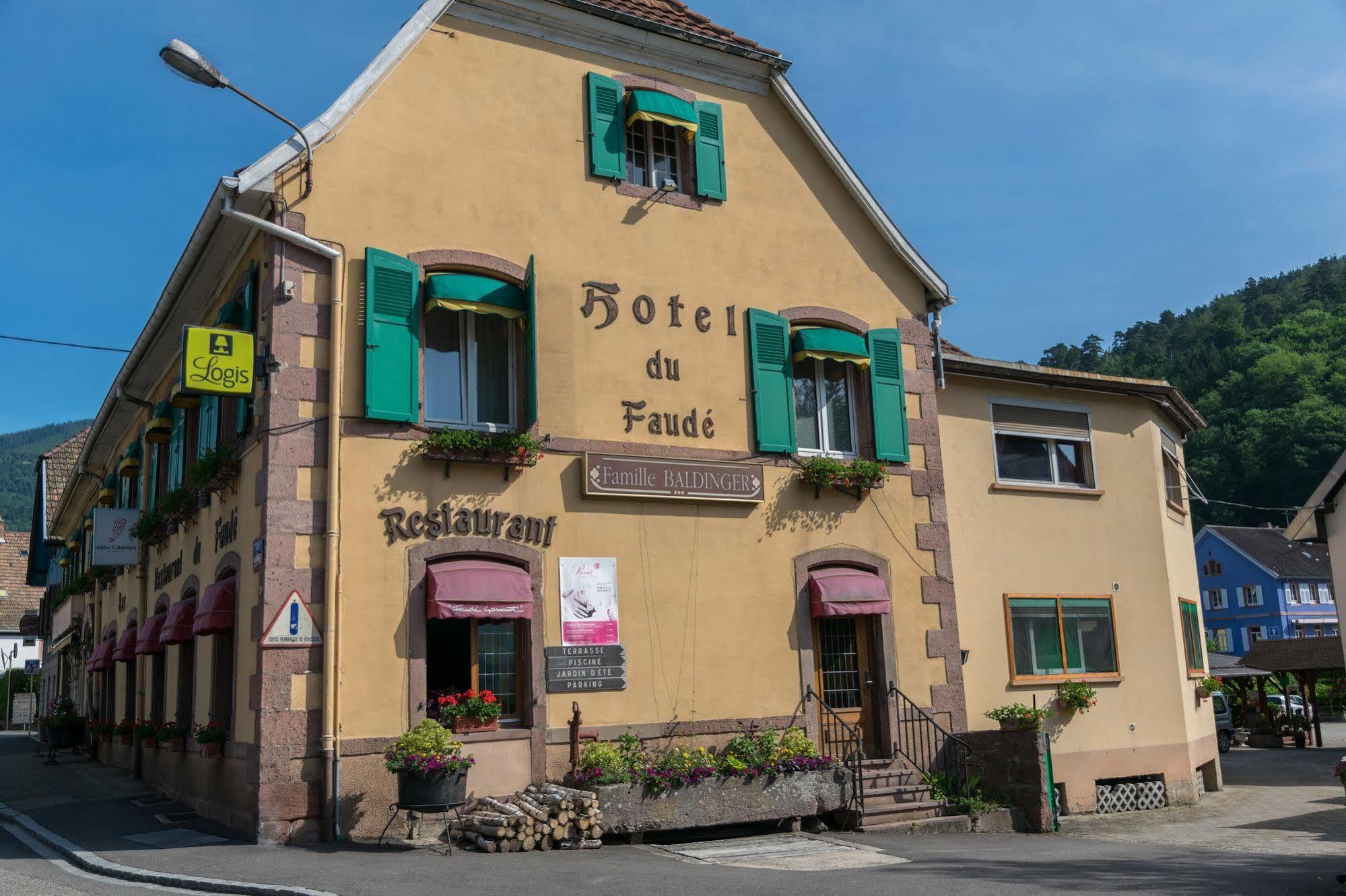 Logis Hotel Restaurant Le Faude Lapoutroie Dış mekan fotoğraf