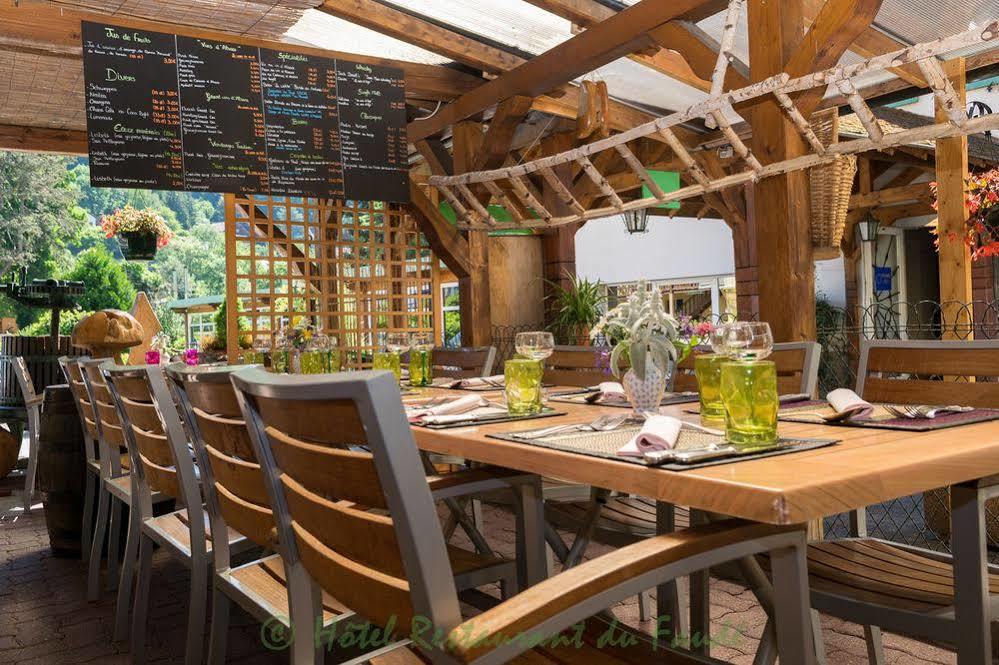 Logis Hotel Restaurant Le Faude Lapoutroie Dış mekan fotoğraf